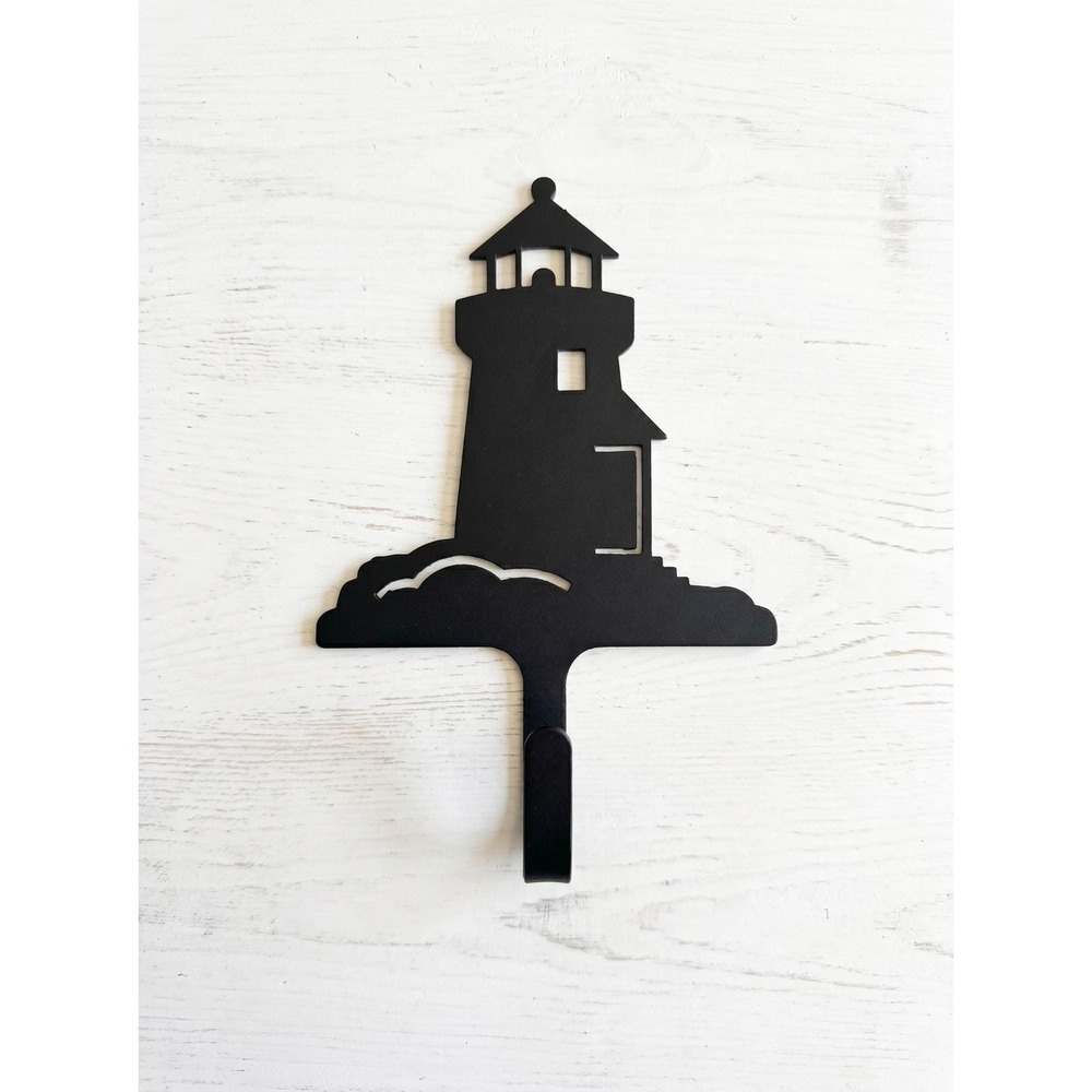 Metal Light House Wall Hook Small 3.5" (Made in USA)